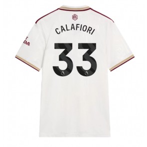 Arsenal Riccardo Calafiori #33 Alternativní Dres 2025-26 Krátký Rukáv